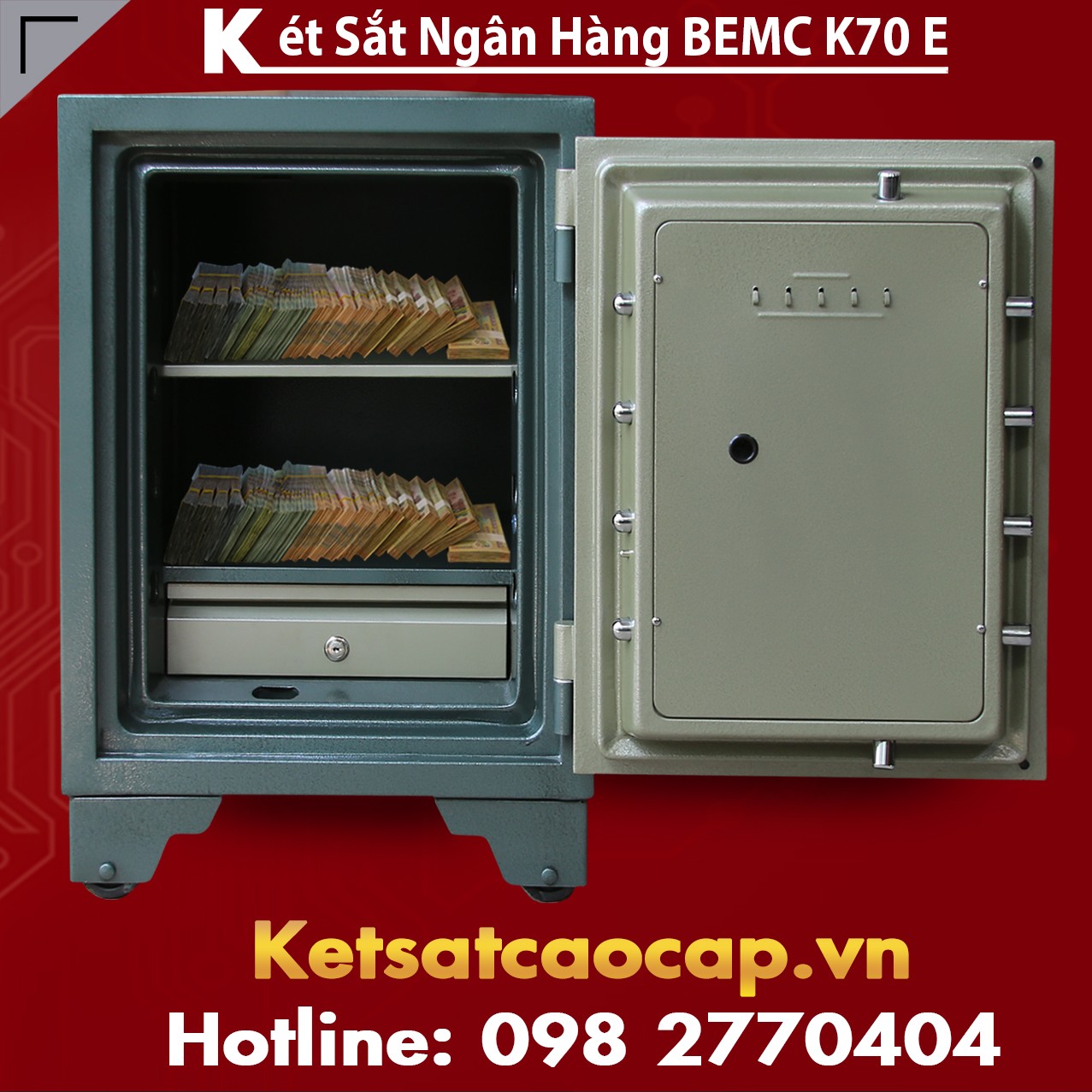 Két Bạc Ngân Hàng BEMC K70E Điện Tử Top Điều Cần Biết Khi Mua Két Sắt